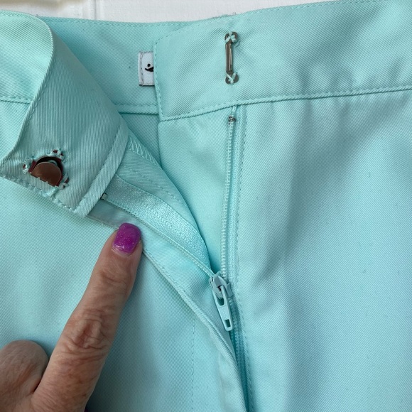 •David Brooks• Mint Green Vintage Shorts - Size 6 - Picture 4 of 10